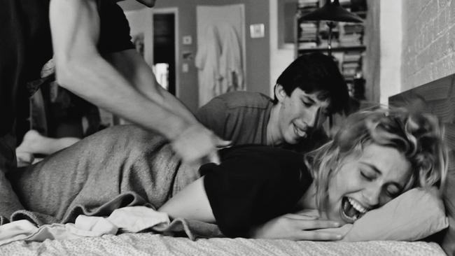 Adam Driver and Greta Gerwig in Frances Ha.