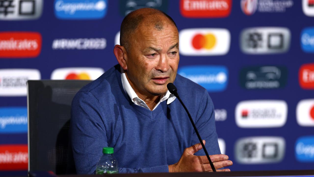 Eddie Jones defended his commitment after the loss to Wales. Picture: Chris Hyde/Getty Images