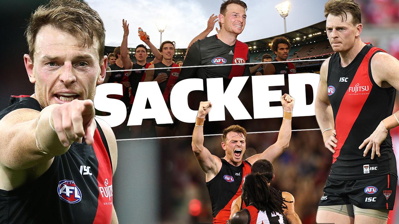 Brendon Goddard spoke to the Sacked podcast about some of his biggest moments at Essendon.