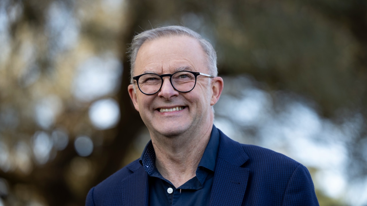 Anthony Albanese attends Pink Test in Sydney