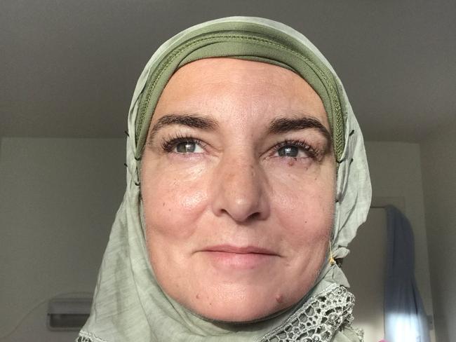 Irish singer Sinead O'Connor announced she has converted to Islam and changed her name. Picture: Twitter