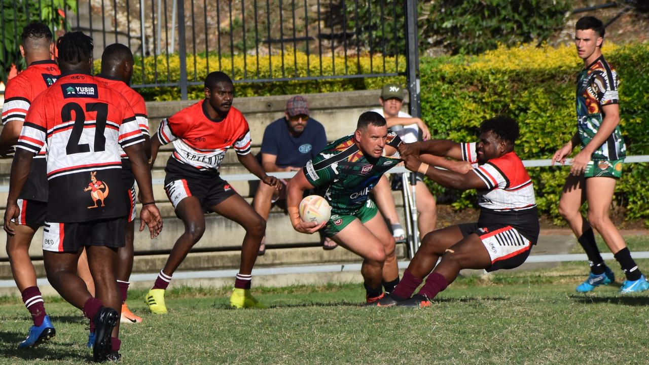 Warba Wangarunya Rugby League Carnival men’s final - Tereek Conlon Memorial Wagtails versus the Bamaga Roos.