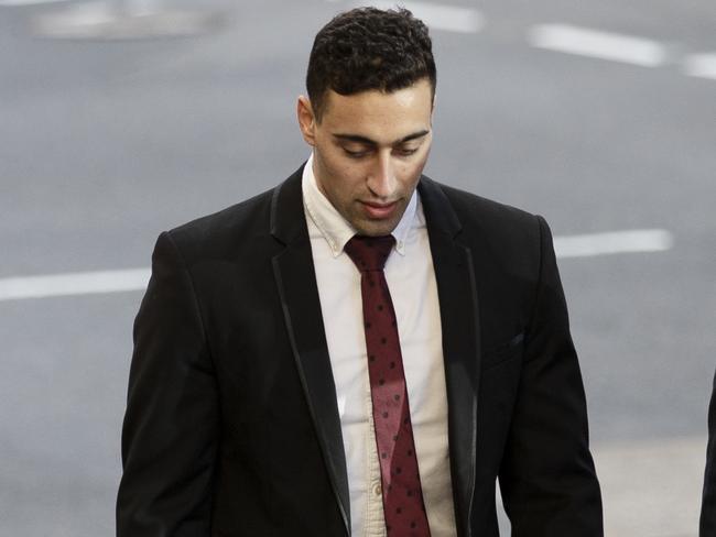 Jon-Bernard Kairouz arrives at court on Wednesday. Picture: NCA NewsWire / Nikki Short