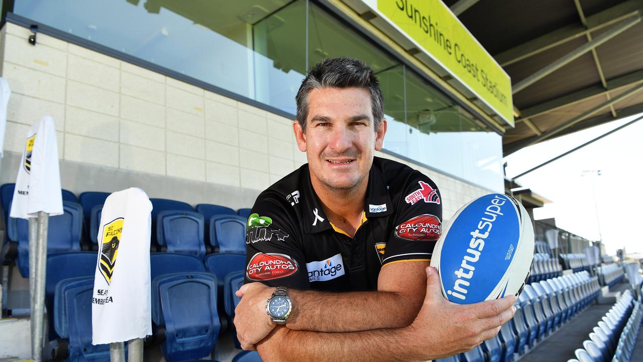 Sunshine Coast Falcons CEO Chris Flannery. Photo Patrick Woods / Sunshine Coast Daily.