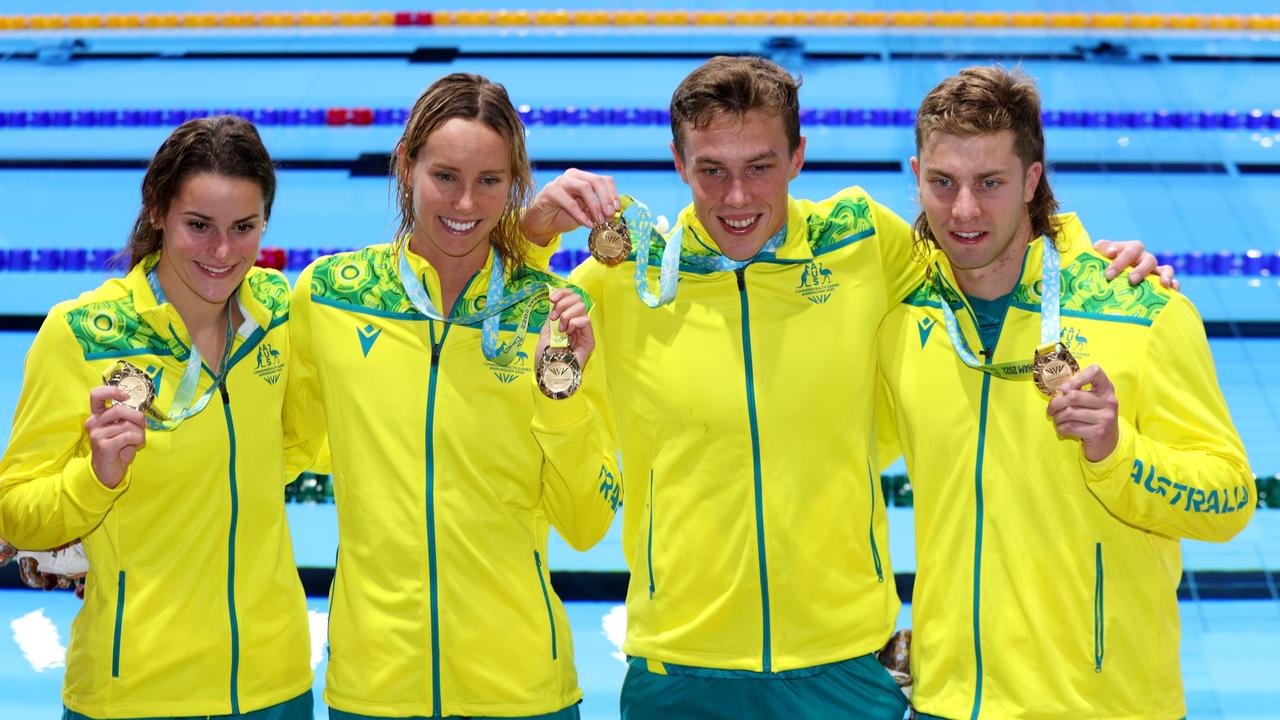 The medals keep coming for Australia. (Photo by Clive Brunskill/Getty Images)