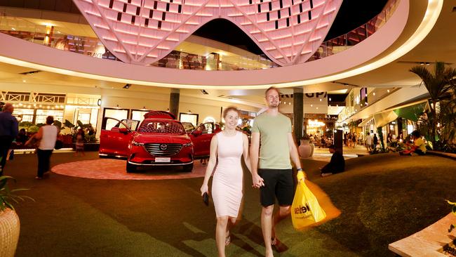 Shoppers at Scentre-owned Westfield Chermside. Picture: AAP Image/Mark Calleja.