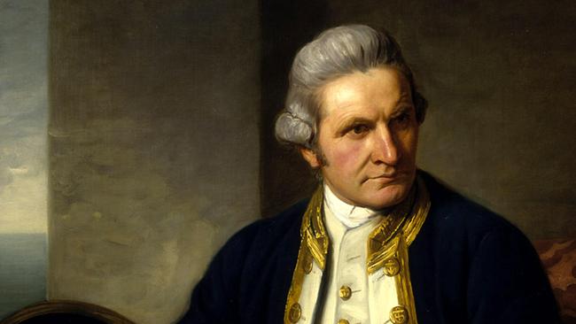 A portrait of Captain James Cook by Nathaniel Dance-Holland from 1775.