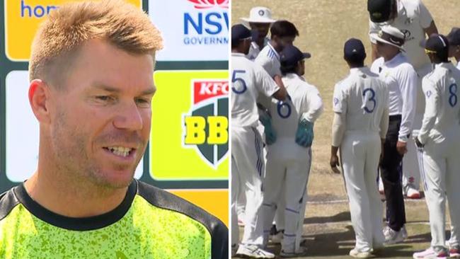 Warner has had his say on ball tampering allegations surrounding India A.