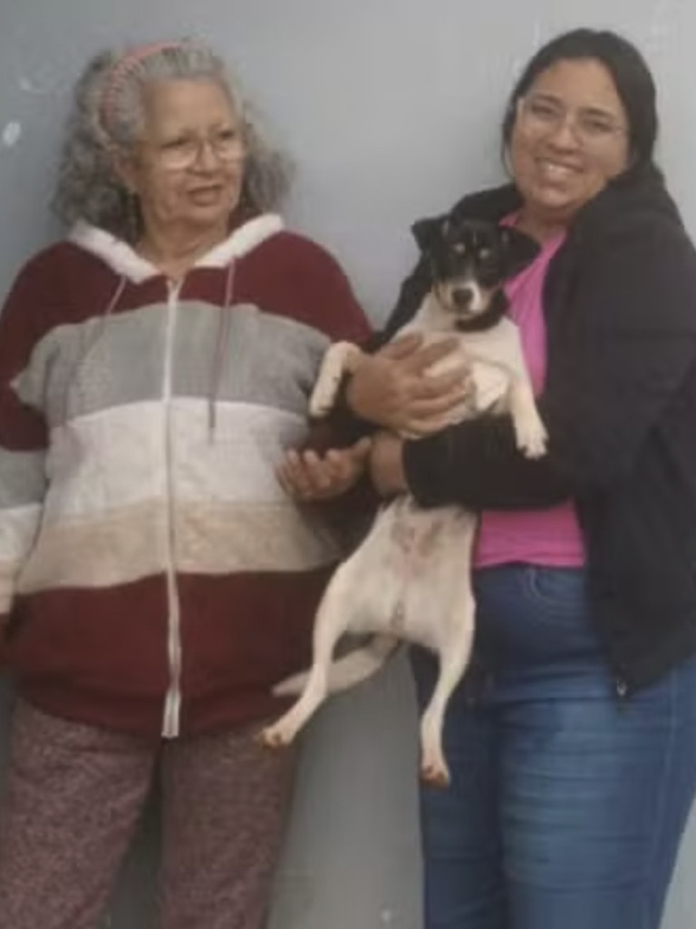 Voepass flight victims Maria Parra (grandmother), Josgleidys Gonzalez (mother) Venezuelan family travelled with their dog Luna and dreamt of a future in Colombia. Credit X