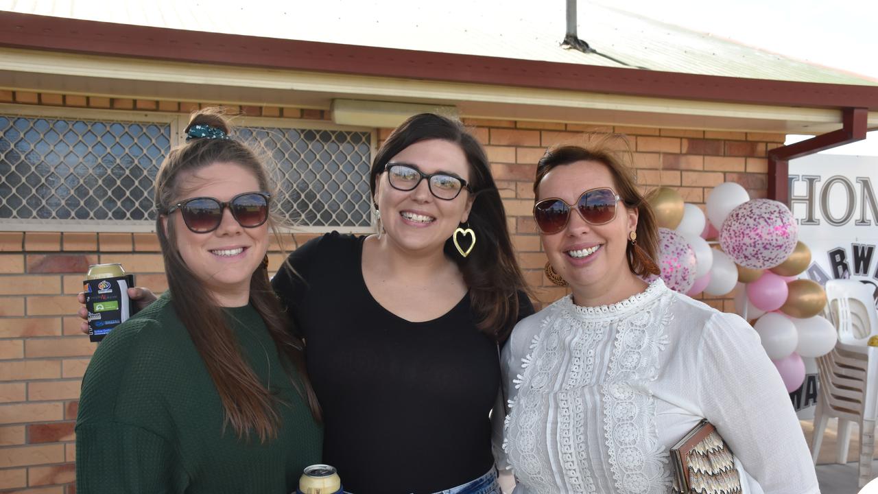 Elizabeth Killalea, Clair Fraser and Amanda Hall.