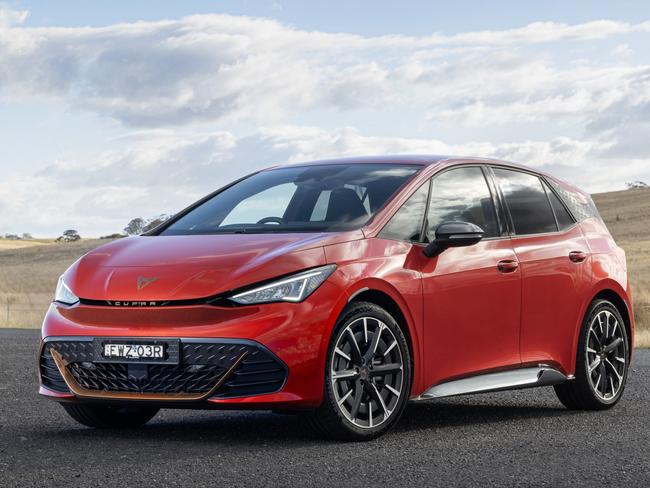 EMBARGO FOR TWAM 27 MAY 2023. FEE MAY APPLY. Cupra Born EV. Photo: Supplied