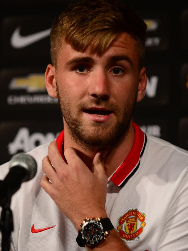 Luke Shaw continues to come under fire for his fitness levels.