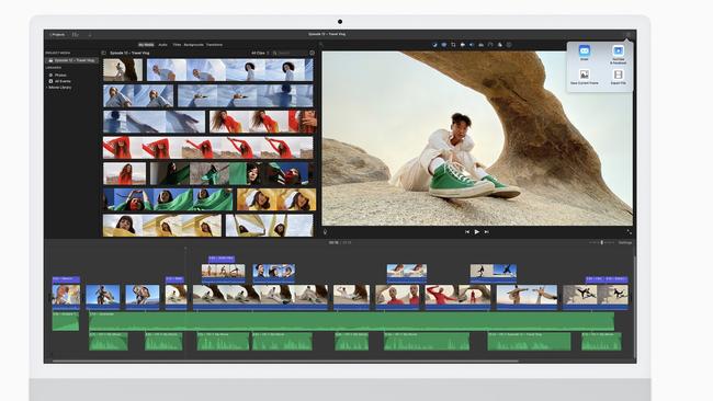 You can edit up to five streams of 4K video on the latest iMac which features Apple's M1 chip.