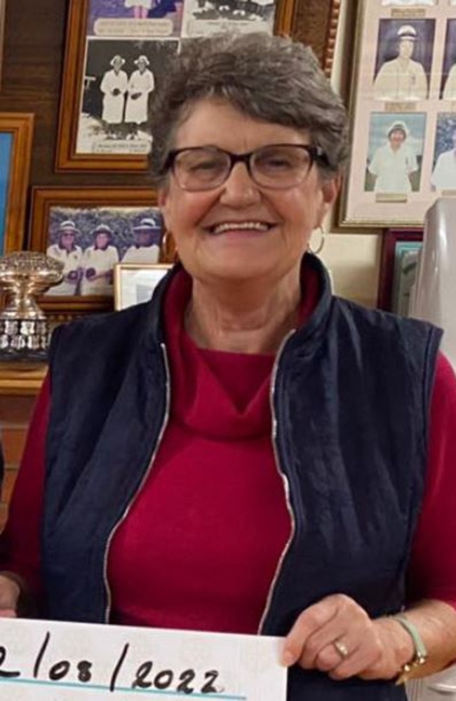 Cressy Bowls &amp; Community Club president Diane Byard. Picture: Facebook