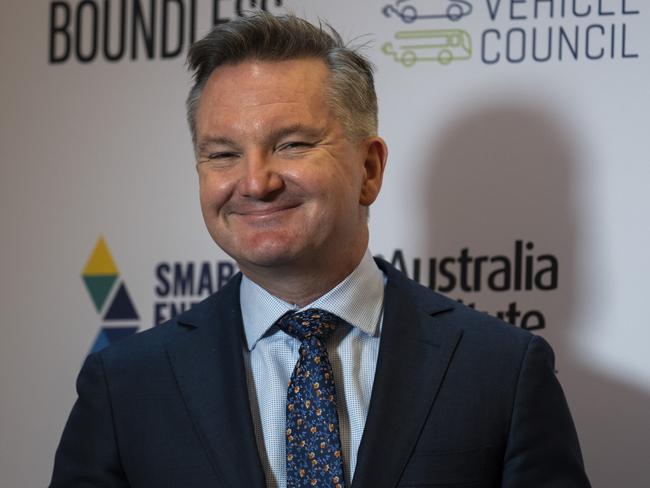 Chris Bowen plans to totally re-engineer our economy. Picture: Martin Ollman