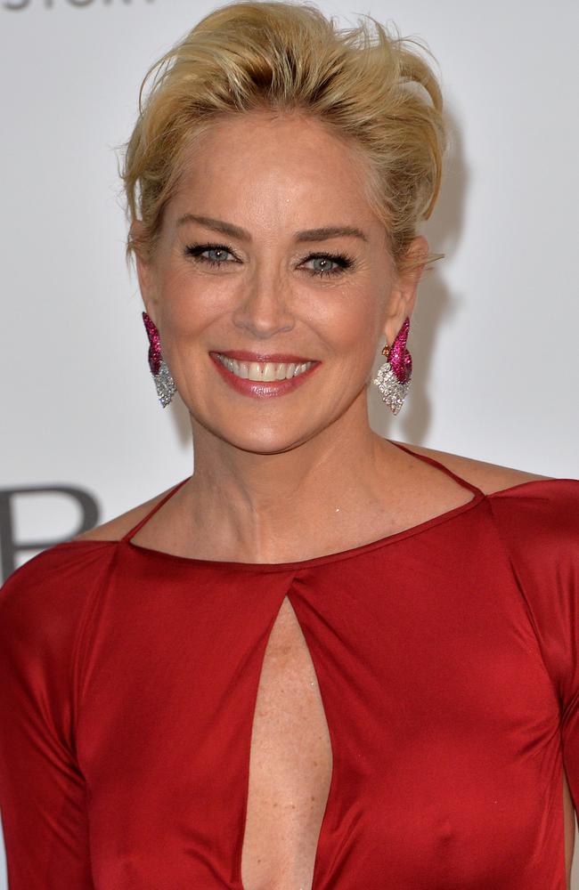 Clean living ... Sharon Stone says her health now is down to working out, eating well and not drinking. Picture: FilmMagic