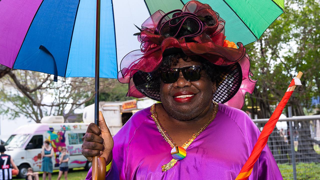 Crystal Love is a mentor to the sistergirl community of the Tiwi Islands, north of Darwin - a group of transgender women traditionally known as Yimpininni. Picture: Pema Tamang Pakhrin