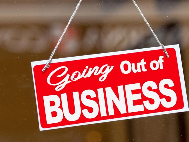 Going out of business stock image / file photo / picture.