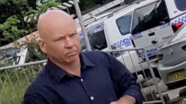 Patrick Raftery, 59, outside Lismore Local Court on Wednesday.