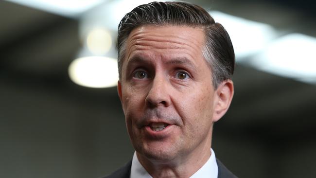 NEWS2019ELECTION 2/5/2019. DAY 22 speaking at a press conference  Shadow Minister for Climate Change and Energy, Mark Butler after a tour of Direct Edge Manufacturing in Burnie, Tasmania.Picture Kym Smith