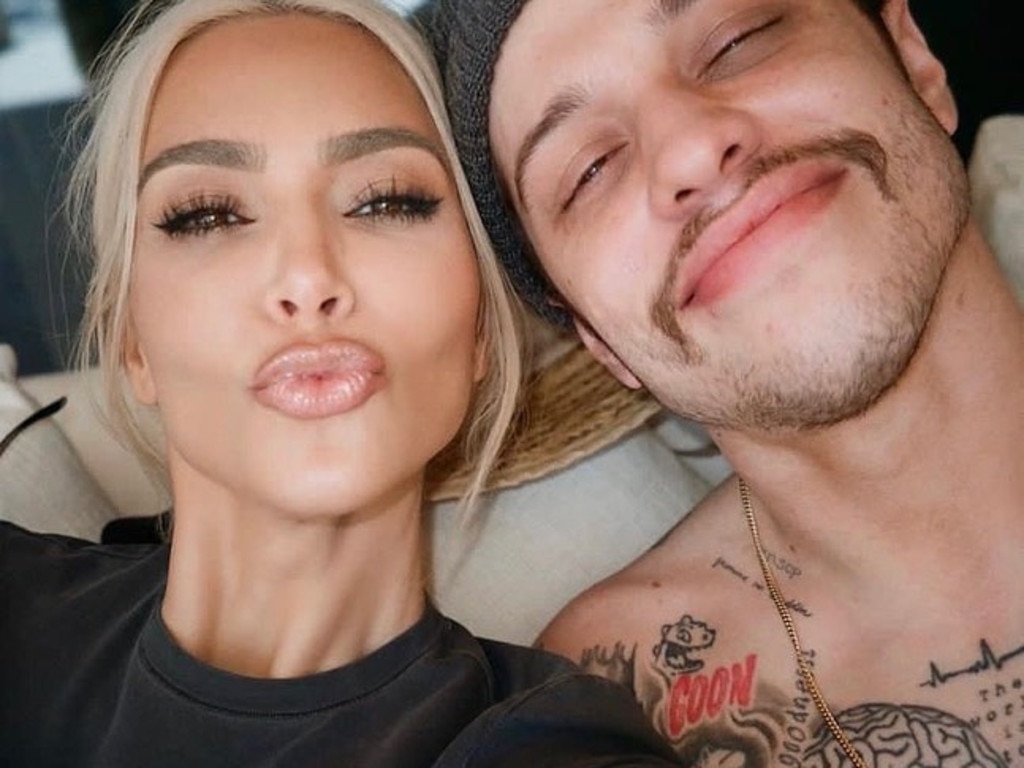 Kim Kardashian and Pete Davidson have split up. Picture: Instagram.