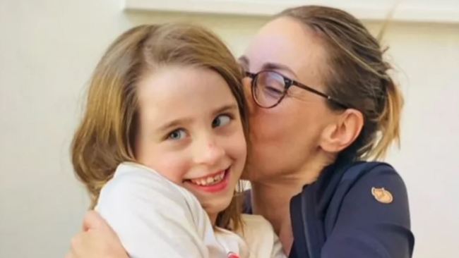 Camilla said Audrey was "doing amazing" despite her diagnosis. Picture: GoFundMe