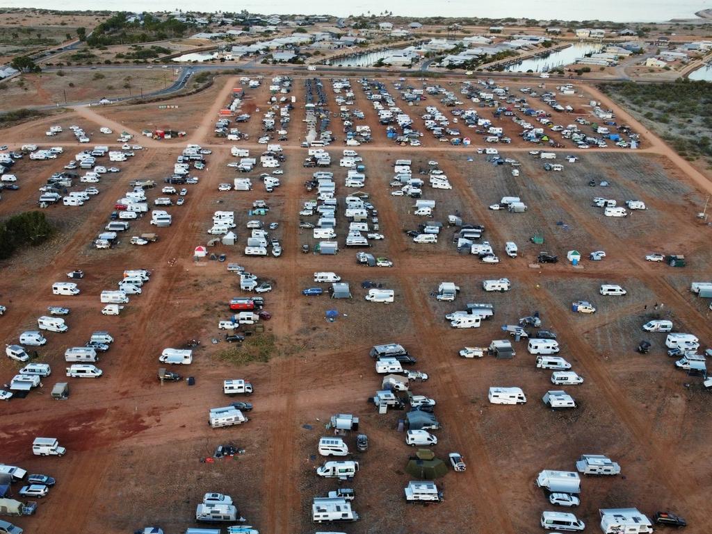 Total solar eclipse 2023 50,000 visitors arrive at Exmouth for rare