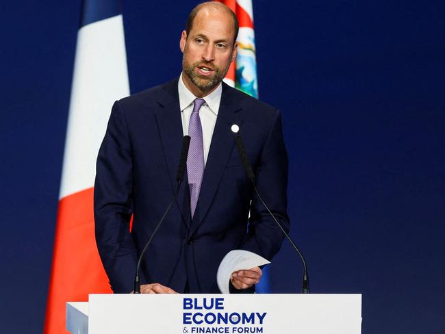 William delivered a powerful speech in Monaco. Picture: Manon Cruz – WPA Pool/Getty Images