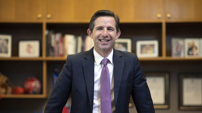 Trade Minister Simon Birmingham says China remains an important trading relationship for Australia. Picture: NCA NewsWire/Gary Ramage