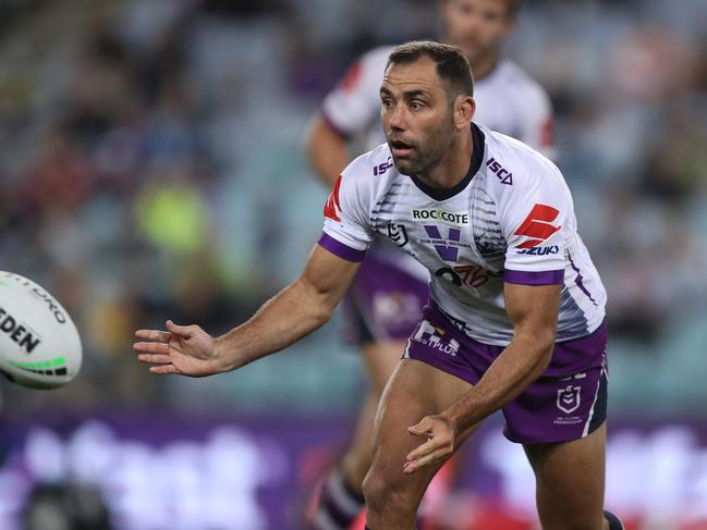 Smith played his entire career with the Storm and is the only player in history to reach 400 NRL games. Picture: Brett Costello