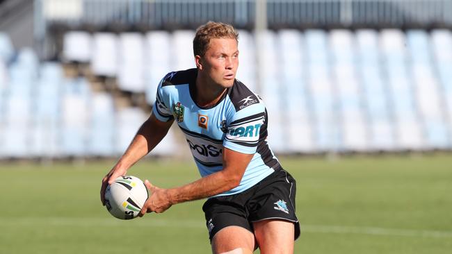 Matt Moylan can spark the Sharks this season. Picture: David Swift.