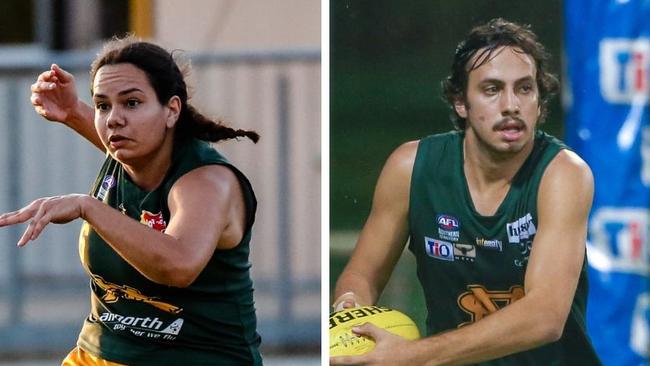 NIkita Long and Jacob Long bring up milestone matches for St Mary's in the 2024-25 NTFL season.