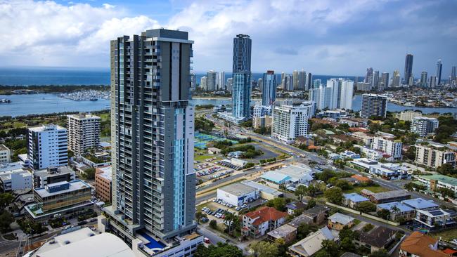 Gold Coast skyline. Picture: NIGEL HALLETT