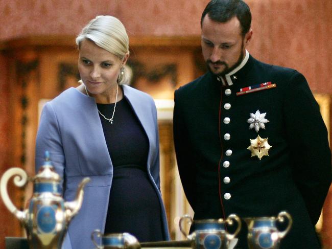 Norwegian Crown Prince Haakon and Princess Mette-Marit.