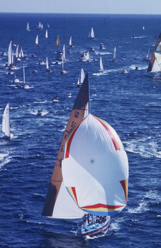 South Australia during trials off the coast of Adelaide in May 1985.