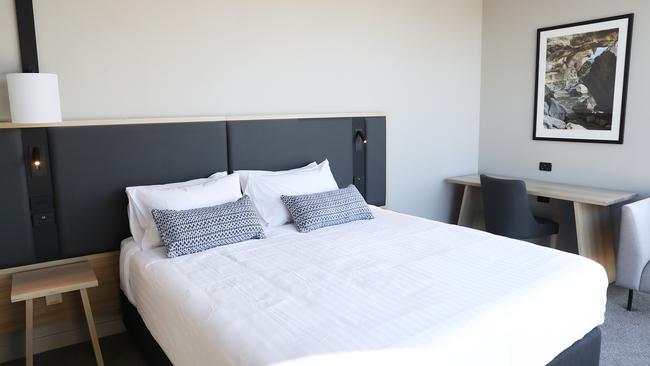 Exclusive look at the Vibe Hotel Hobart sneak peek. Picture: NIKKI DAVIS-JONES