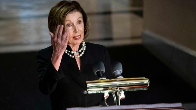 US House Speaker Nancy Pelosi. Picture: AFP