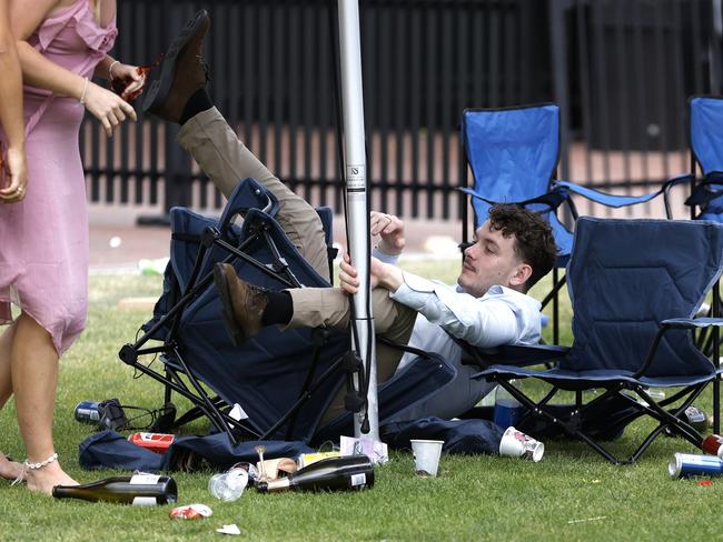 Pollie were dime a dozen at the Melbourne Cup. Picture: Con Chronis