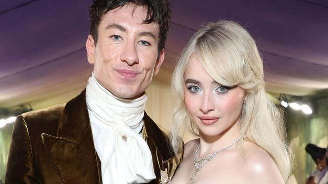 NEW YORK, NEW YORK - MAY 06:  (L-R) Barry Keoghan and Sabrina Carpenter attend The 2024 Met Gala Celebrating "Sleeping Beauties: Reawakening Fashion" at The Metropolitan Museum of Art on May 06, 2024 in New York City. ( (Photo by Kevin Mazur/MG24/Getty Images for The Met Museum/Vogue)