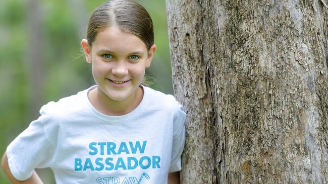 Molly Steer of Cairns, founder of Straw No More. Photo: Matt Taylor, Gladstone Observer