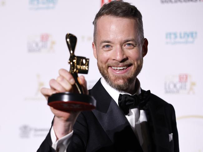 Hamish Blake won the 2022 Gold Logie. Picture: Josh Woning