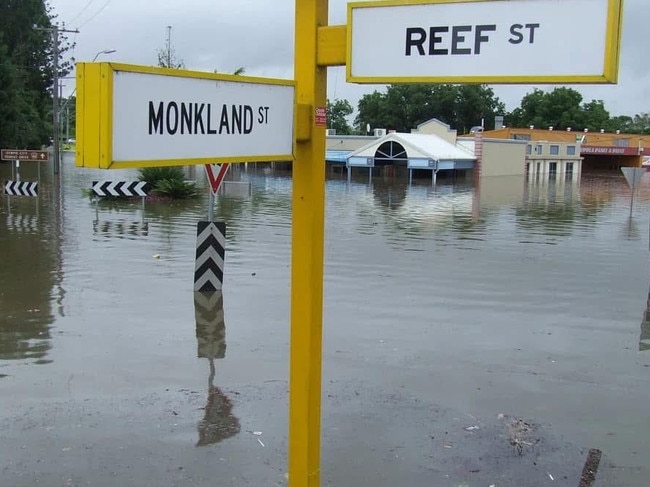 Gympie floods in 2011.