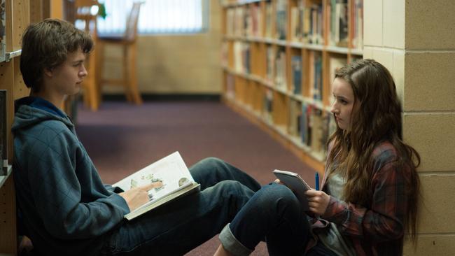 Online but disconnected ... Ansel Elgort plays Tim Mooney and Kaitlyn Dever plays Brandy Beltmeyer Men, Women and Children.