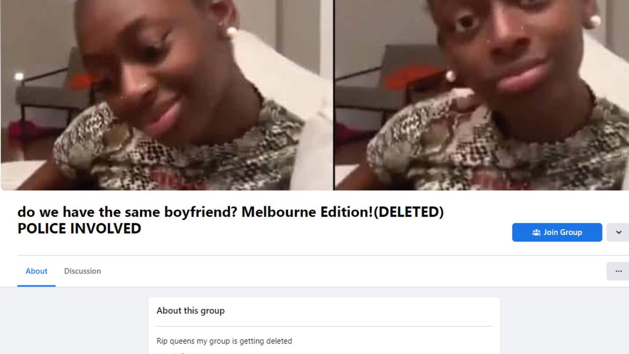 One group appears to be getting deleted due to the controversy. Picture: Facebook