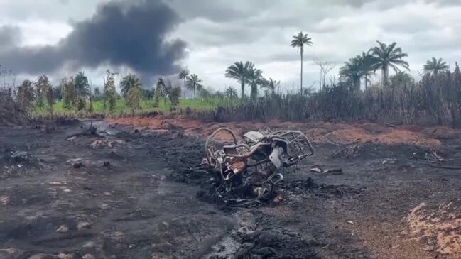 Blast kills dozens at illegal Nigerian oil refinery | news.com.au ...