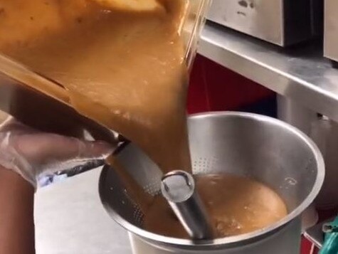 Shock as KFC reveals secret to gravy. Picture: TikTok