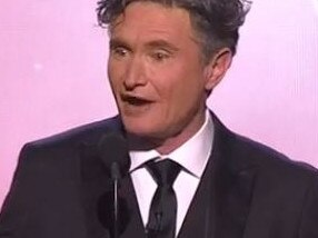 Dave Hughes opening speech at the logies Picture: Channel 9