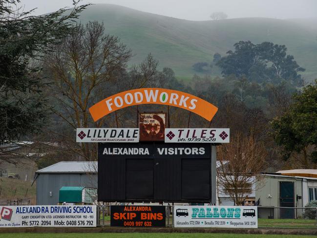 The Alexandra Rebels’ footy ground. Picture: Jay Town