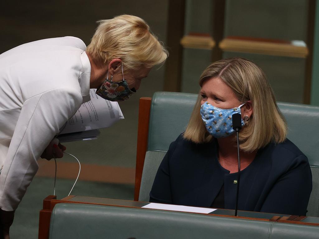 Tasmanian Liberal MP Bridget Archer during Question Time. Picture: NCA NewsWire / Gary Ramage