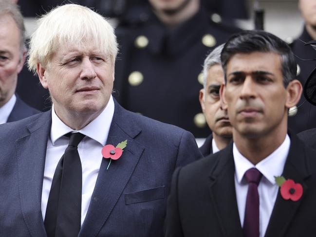 Former Prime Minister Boris Johnson is expected to join forces with Britain's Prime Minister Rishi Sunak. Picture: Getty Images